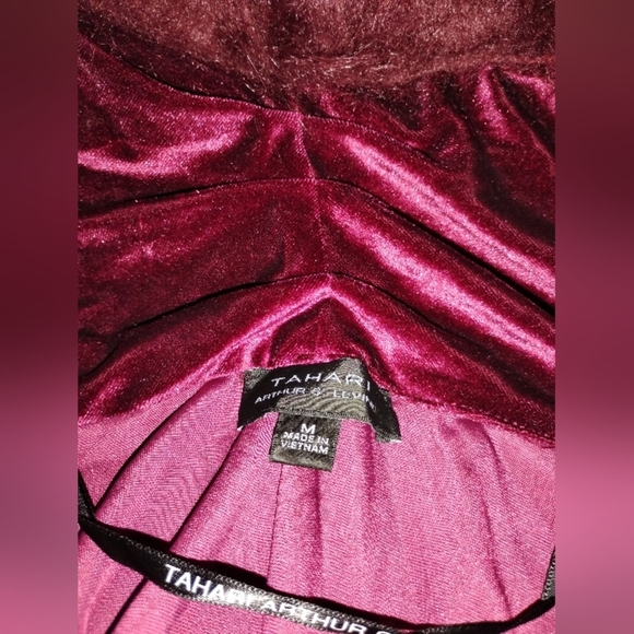 TAHATI FAUX FUR SHURG NWT - Picture 5 of 6